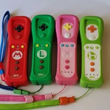 Nintendo Wii Official Remote controller Mario/Luigi /Yoshii/peach Motion Plus U