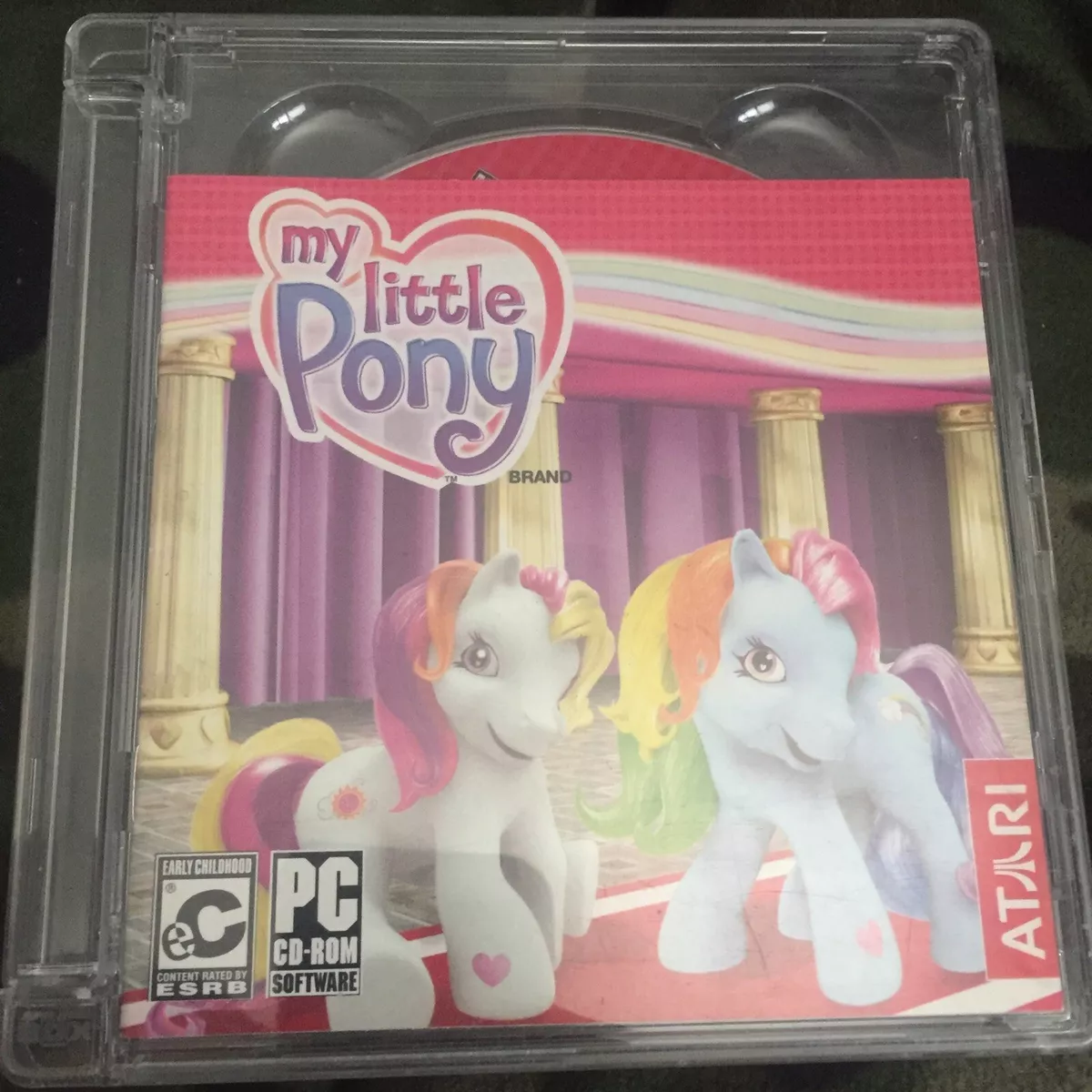 My Little Pony Play Pack (PC CD-ROM only, 2004) Plus Dress Up Game Demo  Disc