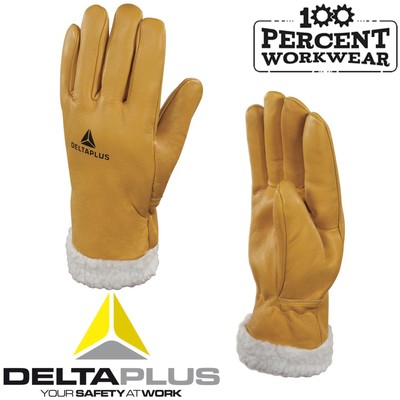fur lined work gloves