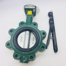 CENTER LINE 56 #SERIES 200 4" BUTTERFLY VALVE WITH HANDLE 200PSI 