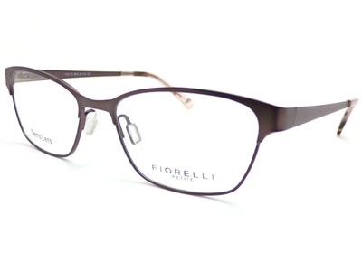 Fiorelli Brillengestell Petite Satin Brown 51mm Metall Rx Brille Fio110 BRN