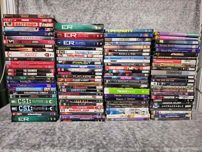 Huge lot of DVDs from personal collection. PLEASE READ DESCRIPTION!!!