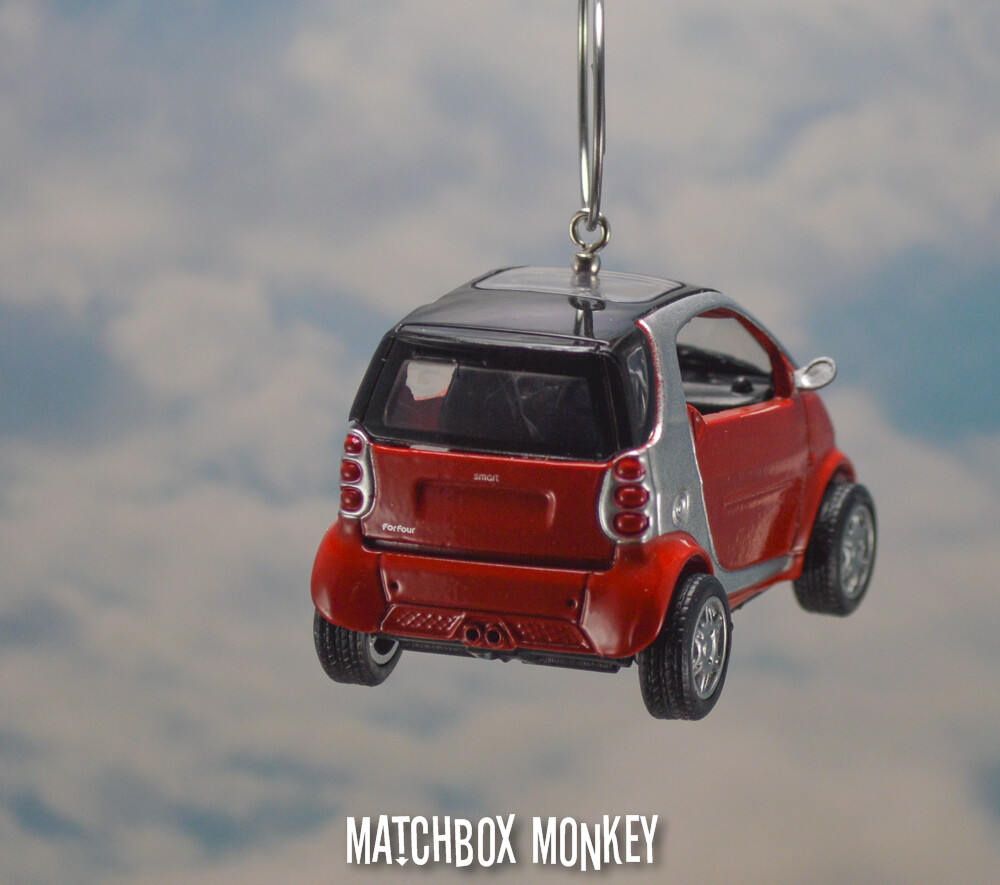 Custom Smart Car ForTwo Ornament 1/43 Mini For Two Electric Volt