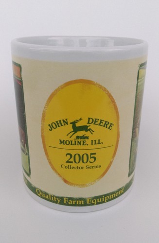 John Deere Coffee Mug Cup Moline ILL 2005 Collectors Series