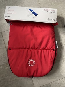 bugaboo footmuff red