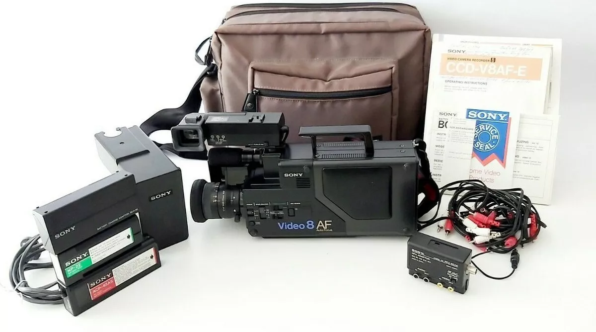 RARE VINTAGE SONY VIDEO8 AF AUTO FOCUS CAMERA RECORDER | POWER UP |