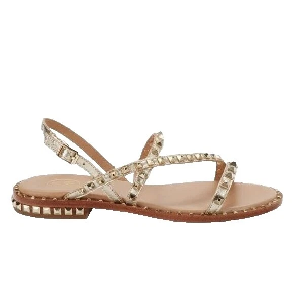 Ash女式上铆钉凉鞋