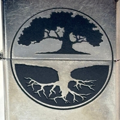 2021 Zippo Lighter Tree Of Life Street Chrome Finish | eBay