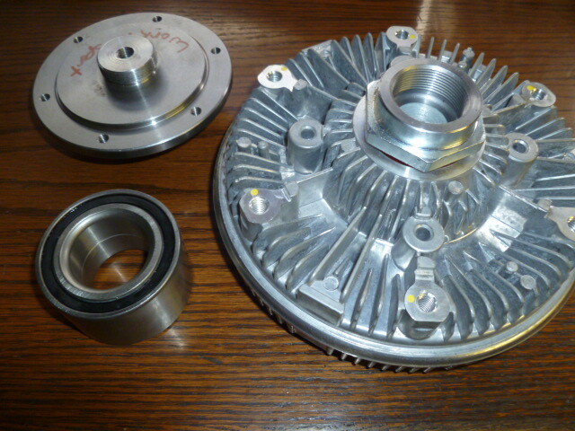 C126 DODGE RAM CUMMINS® 5.9 L 6.7 FAN HUB ADAPTER, VISCOUS CLUTCH