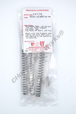 Wolff SIG-SAUER P220 & P226 XP RECOIL CALIB PAK