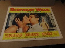ELEPHANT WALK 1954 ELIZABETH TAYLOR DANA ANDREWS 11X14