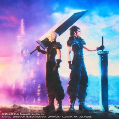 Tapestry Wall scroll Final Fantasy VII Ever Crisis B2 size SQUARE