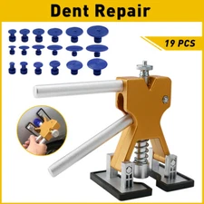 19PCS Car Body Dent Repair Tool Paintless Puller Dint Hail Damage Remover Kit