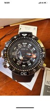 Citizen Diver Watch 200m J250 S092183 Solar GPS mint condition Box Included