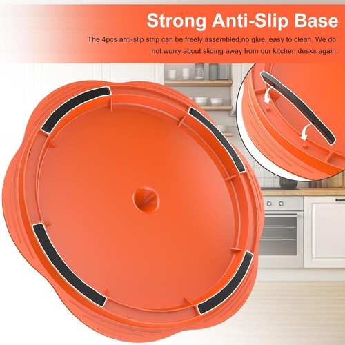 Chicken Shredder Large Chicken Breast Shredder Tool Twist with Brush&Fork - Picture 4 of 4