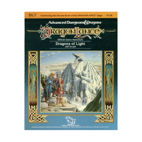 TSR Dragonlance Dragons of Light VG