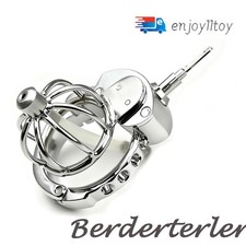 Chastity Cage Segmented Adjustable Male Metal Sissy Cage Chastity Device CB Lock
