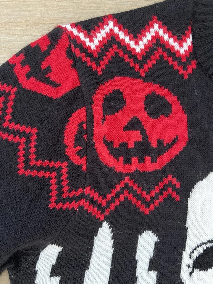 John Carpenter’s Michael Myers Halloween Sweater Small Horror Movie Christmas - Image 4 of 4