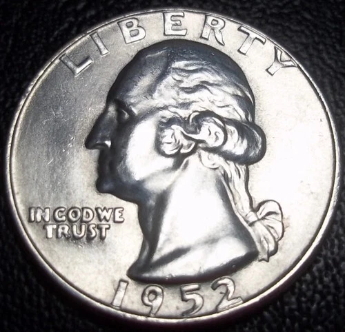 1952-D Washington Quarter — photo from another recent sale