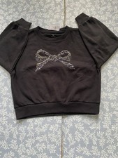 Gap Girls Black Sweatshirt, Size 10