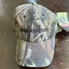 Bakercorp Realtree Strap Back Hat Camo Hardwoods Green Vitronic Breathable