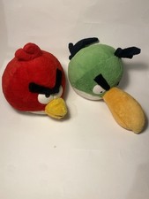 Angry Birds Plush Lot of 2 Stuffed Characters 7  Rovio Commonwealth