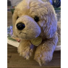 10 Inch Miyoni tots Golden Labrador Puppy Dog Plush Stuffed Animal by Aurora NWT