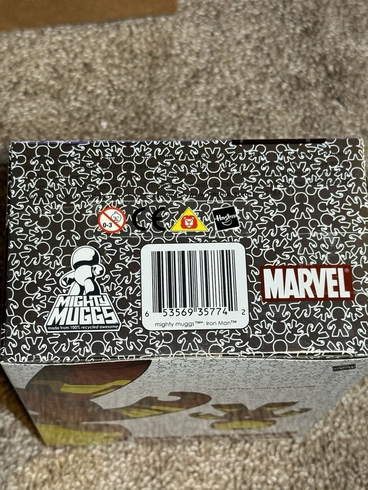 Figura Hasbro Mighty Muggs Marvel Iron Man 2008 SDCC exclusiva de Comic Con Foto 4 de 4