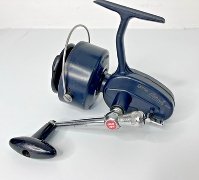 Vintage Garcia Mitchell 406 Spinning High Speed Fishing Reel Blue