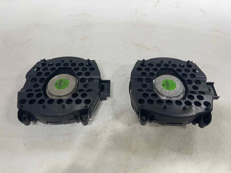 Se adapta a 07-13 BMW X5 X5M Juego de 2 altavoces subwoofer individuales centrales delanteros OEM Foto 4 de 4