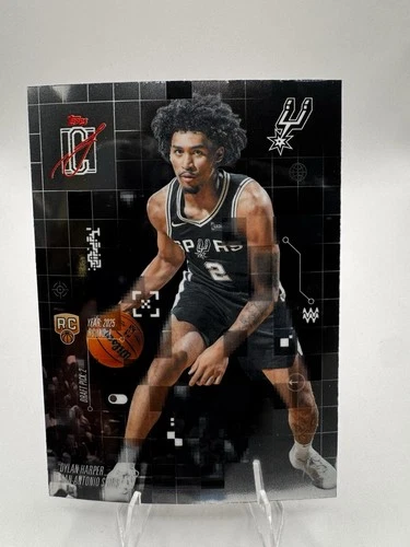 2025-26 Topps Signature Class Dylan Harper RC After Image Spurs