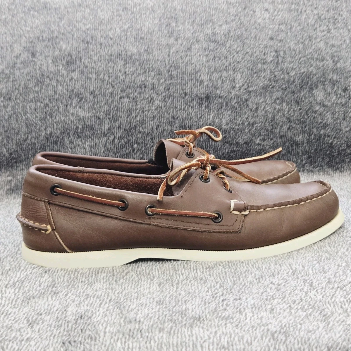 Brooks Brothers Boat Shoe Casual Shoes for Men with Upper Leather