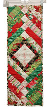 Handmade Quilted Christmas Table Runner 32 x 11