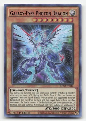 Yu-Gi-Oh! LDS2-EN047 Galaxy-Eyes Photon Dragon (Purple) Ultra Rare