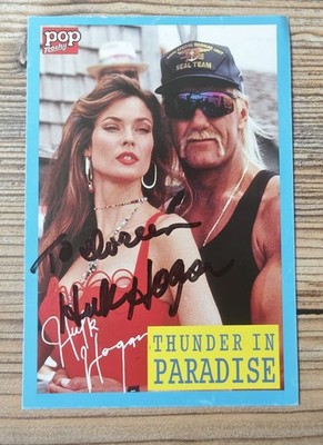 Autogrammkarte von Hulk Hogan