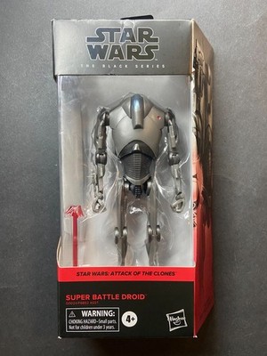 Star Wars The Black Series SUPER BATTLE DROID Attack of the Clones 6  Figure NEW