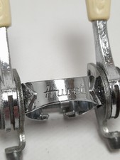 Boucle Ceinture Hermes Manettes De Vitesse HURET Pour Vélo De Course Ancien - Argentées, Passage De Câbles - Occasion Leve Voiture