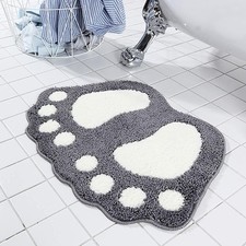 Bathroom Rugs Mats Water Absorbent Non-Slip Mat Used in Bathroom, Shower, Room,