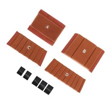 4PCS Camera Bag Case Dacron Insert Partition Divider Separator Pad Accessories