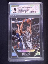 One Of One 1/1 2015-16 Panini Threads Manu Ginobili #64 Black Parllel