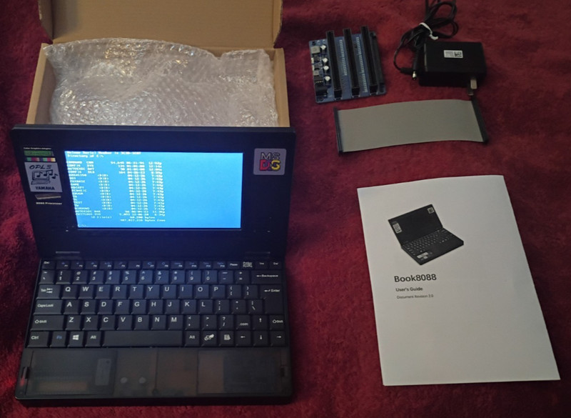 Retro Replica Portable Laptop Computer DOS & Win 3.0 8088 CPU 640KB RAM ver 2.0
