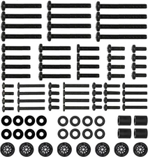 Universal TV Mounting Hardware Kit Set Includes M4 M5 M6 M8 TV Screws and Space