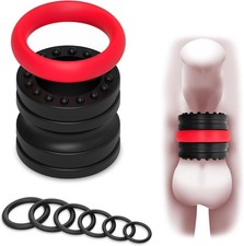 Male Ball Stretcher Ring Set 8 Sizes