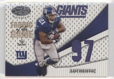 2004 Leaf Certified Materials Fabric of the Game Debut Year 1/97 Tiki Barber 0a9