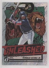 2021 Panini Donruss Unleashed Rapture Ronald Acuna Jr #UNL5 o7m