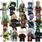 Rare Jedi custom minifigures - star wars lego figures