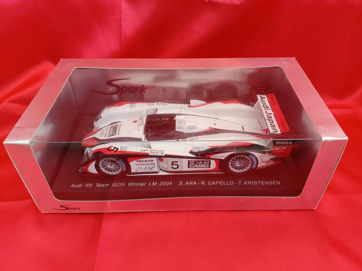特価 Spark 1/18 アウディR8 チーム郷 2004 LM Winner Spark Audi 1:18 Contemporary Manufacture Diecast Cars, Trucks