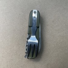 Outdoor Tragbar Armee Grün Klappbar Camping Besteck Messer Gabel Löffel & mehr.