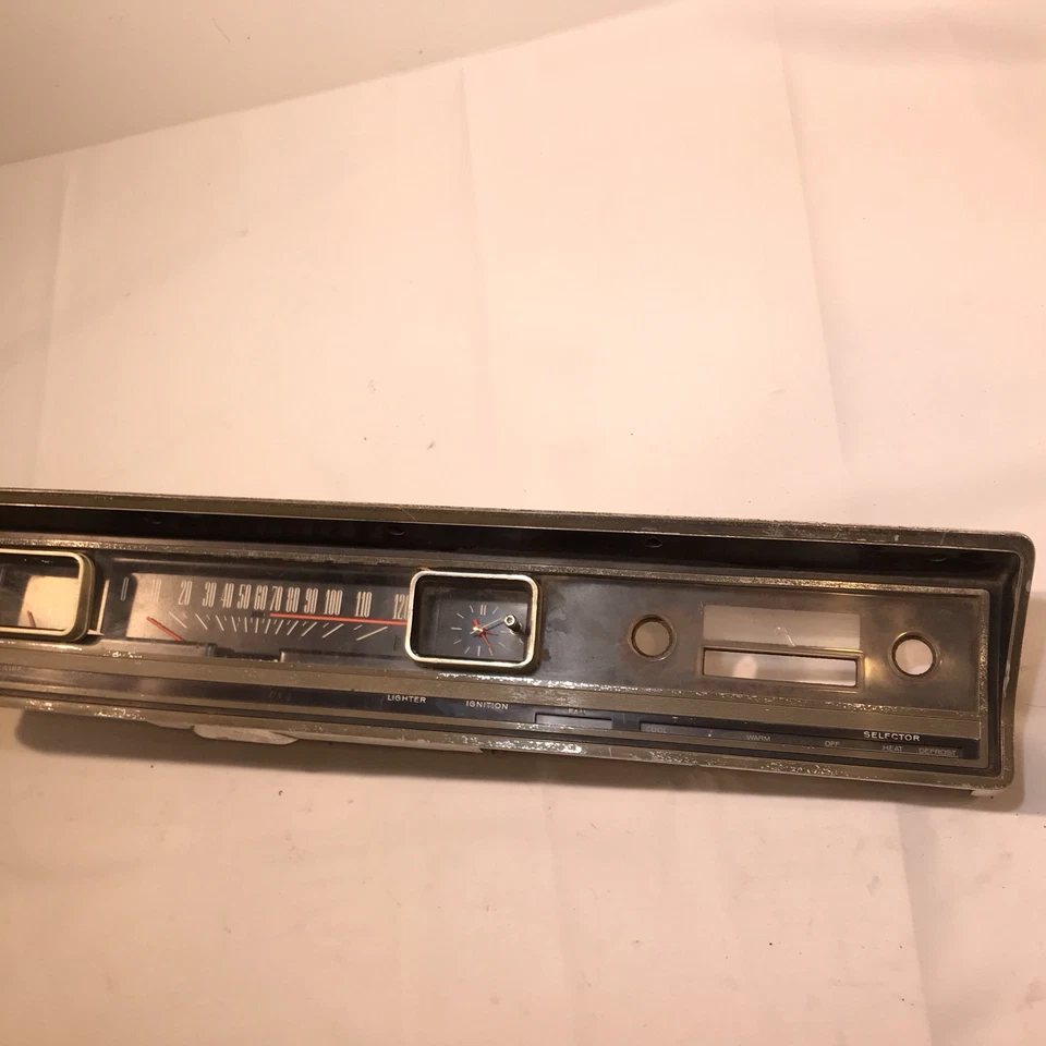 1967 Ford Fairlane 500 Instrument Cluster Complete Harness OEM 84440 Miles Clock - Image 3 of 4