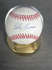 Bobby Thomson Signed Baseball. Official National League Autographed Baseball*